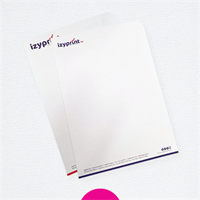 Brief/factuurpapier